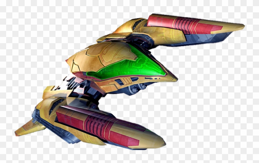 Gunship Mp3 Art 2 Metroid Prime 3 Samus Ship, HD Png Download