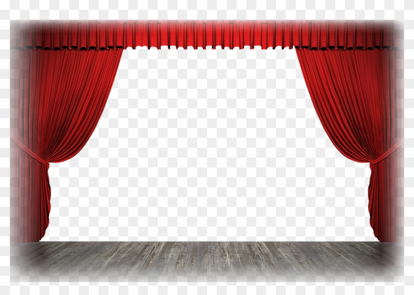 Curtains Png - Transparent Background Stage Curtain Png, Png Download -  1481x987(#943917) - PngFind