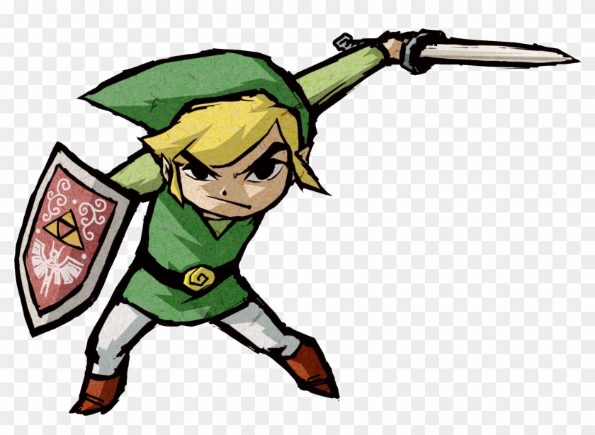 2034 X 1392 7 Link Zelda Wind Waker Hd Png Download 2034x1392