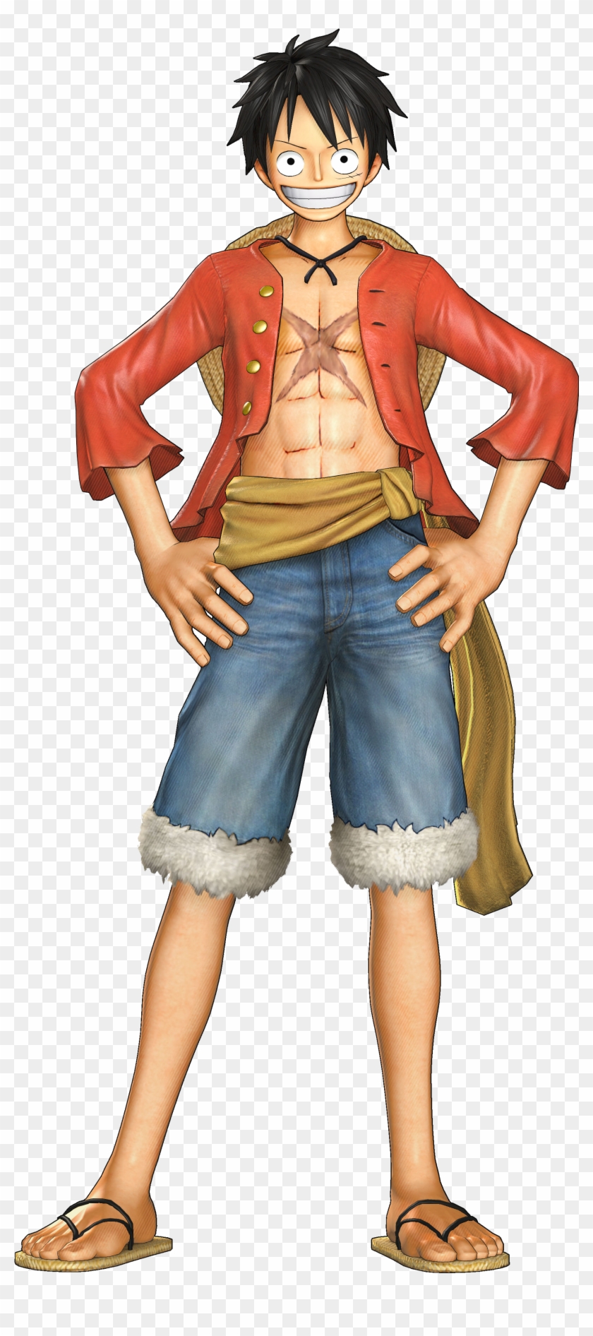 One Piece Vector - One Piece Luffy Png, Transparent Png - 729x1096 PNG 