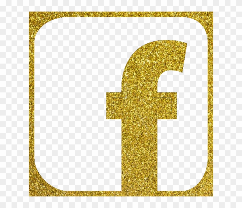Facebook Icon Vector Gold Color Glitter Png Transparent Png 640x640 Pngfind