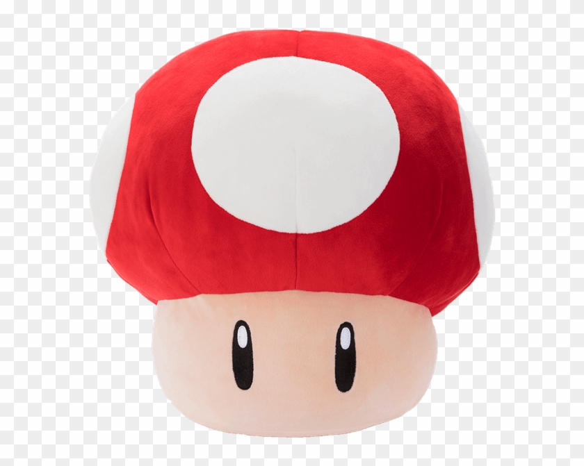 mario plush mushroom