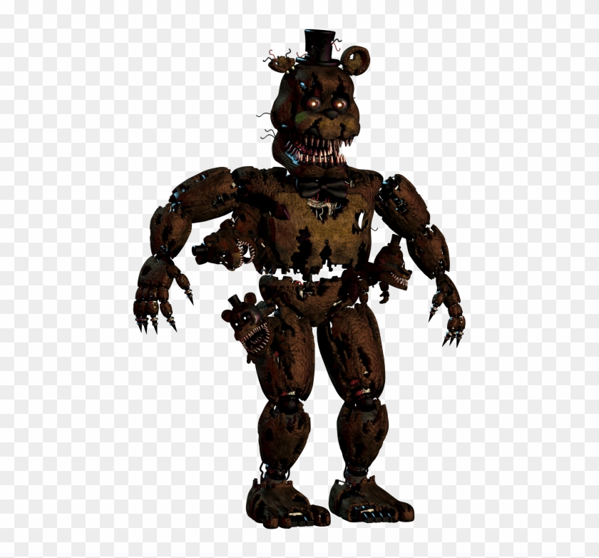 Fnaf Nightmare Freddy, HD Png Download - 467x702(#956811) - PngFind