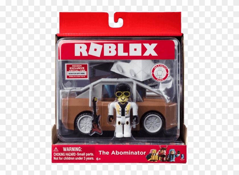 Series 3 Action Figure And Vehicle Set Roblox Abominator Hd Png Download 600x600 961559 Pngfind