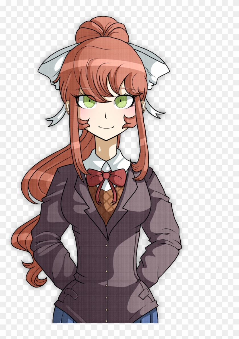 Monika Ddlc Casual Sprites V 2 Remake By Dev