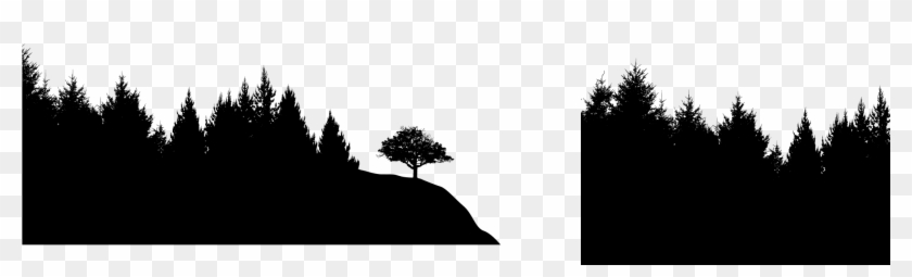 Download Forest Silhouette Png Download Transparent Background Forest Silhouette Png Png Download 2049x525 966957 Pngfind
