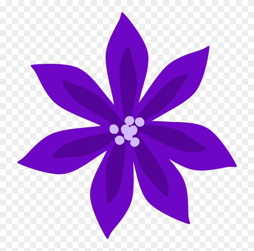 Purple Flower Lilium Lilac Arum-lily - Purple Clip Art Flowers, HD Png