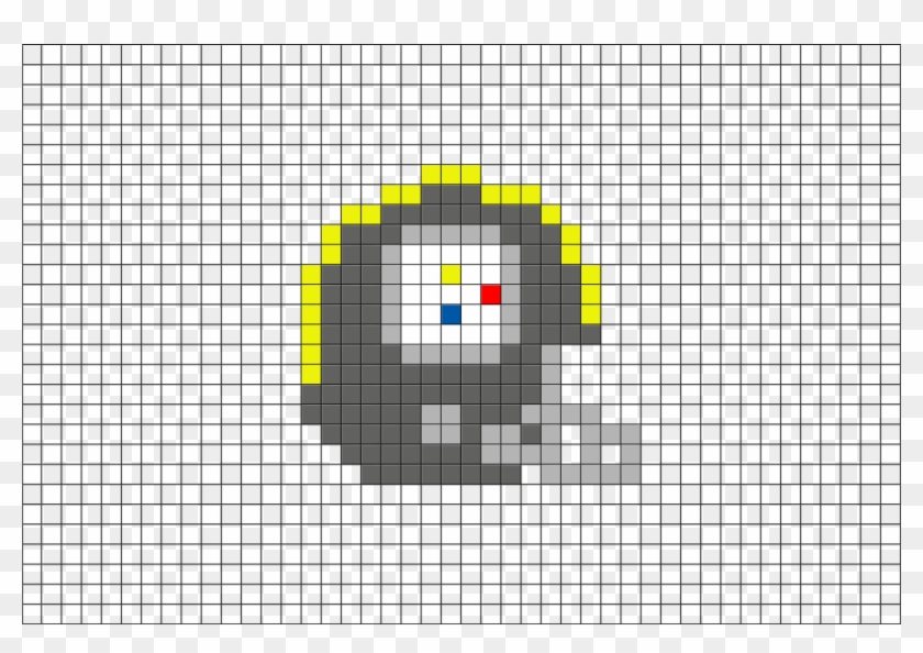 Small Pixel Art Grid, HD Png Download - 880x581(#976403) - PngFind