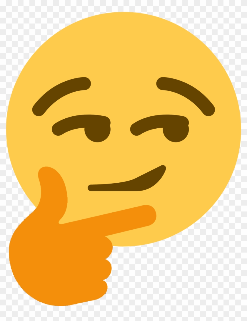 Thinking Emoji , Png Download - Thinking Emoji Meme, Transparent Png ,  Transparent Png Image