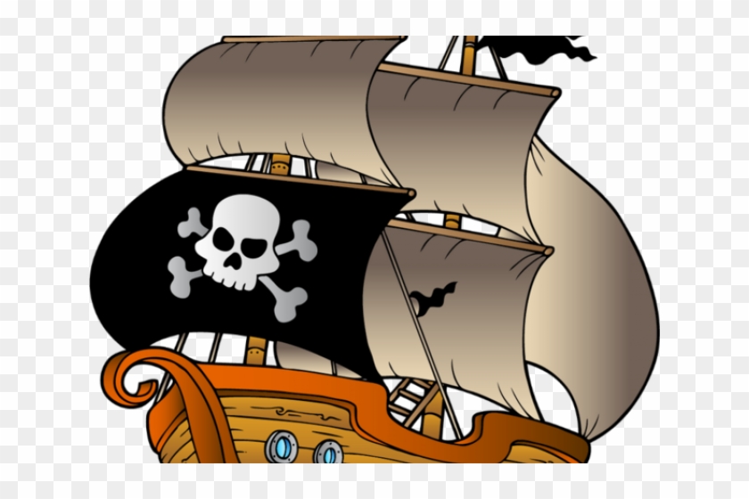 Pirates Of The Caribbean Clipart Pirate Ship - Pirate Ship Sailing Clip ...
