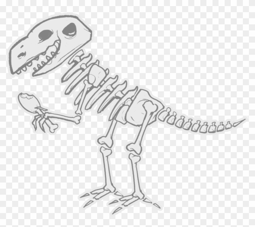 dinosaur with bones on back
