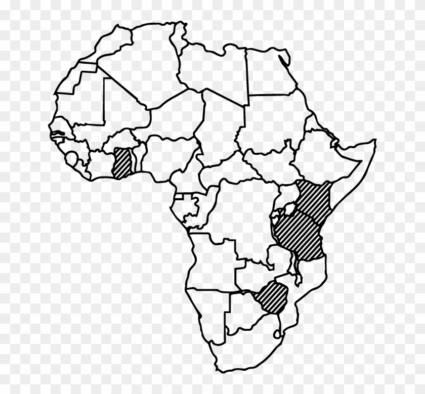 Blank Africa Map Outline