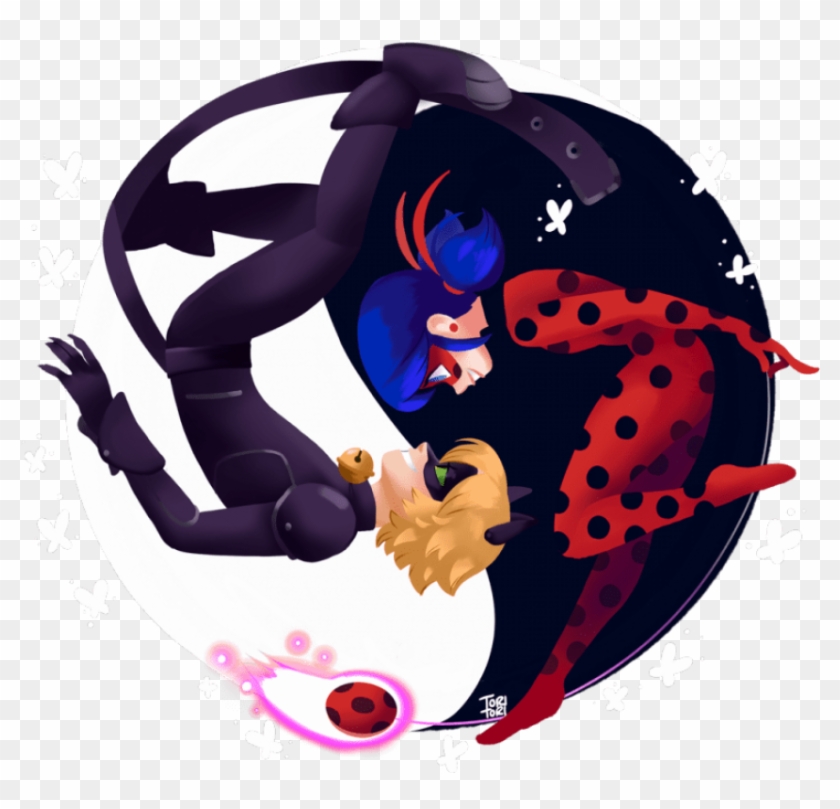 Free Png Download Miraculous Ladybug El Yin Y El Yang De Miraculous Transparent Png 850x779 9978 Pngfind